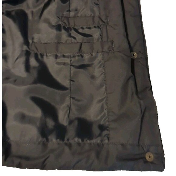 Eddie Bauer Women's Goose Down Puffer Vest Faux Fur Trim Outdoor Hiking Size M - Picture 6 of 10